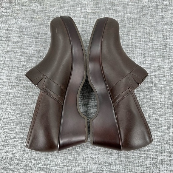 JBU Jambu Cordoba Slip on Clogs Shoes US 7 M Brown Leather Comfort - Picture 8 of 16